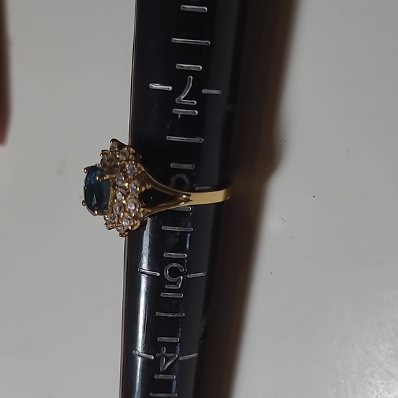 London blue topaz ring